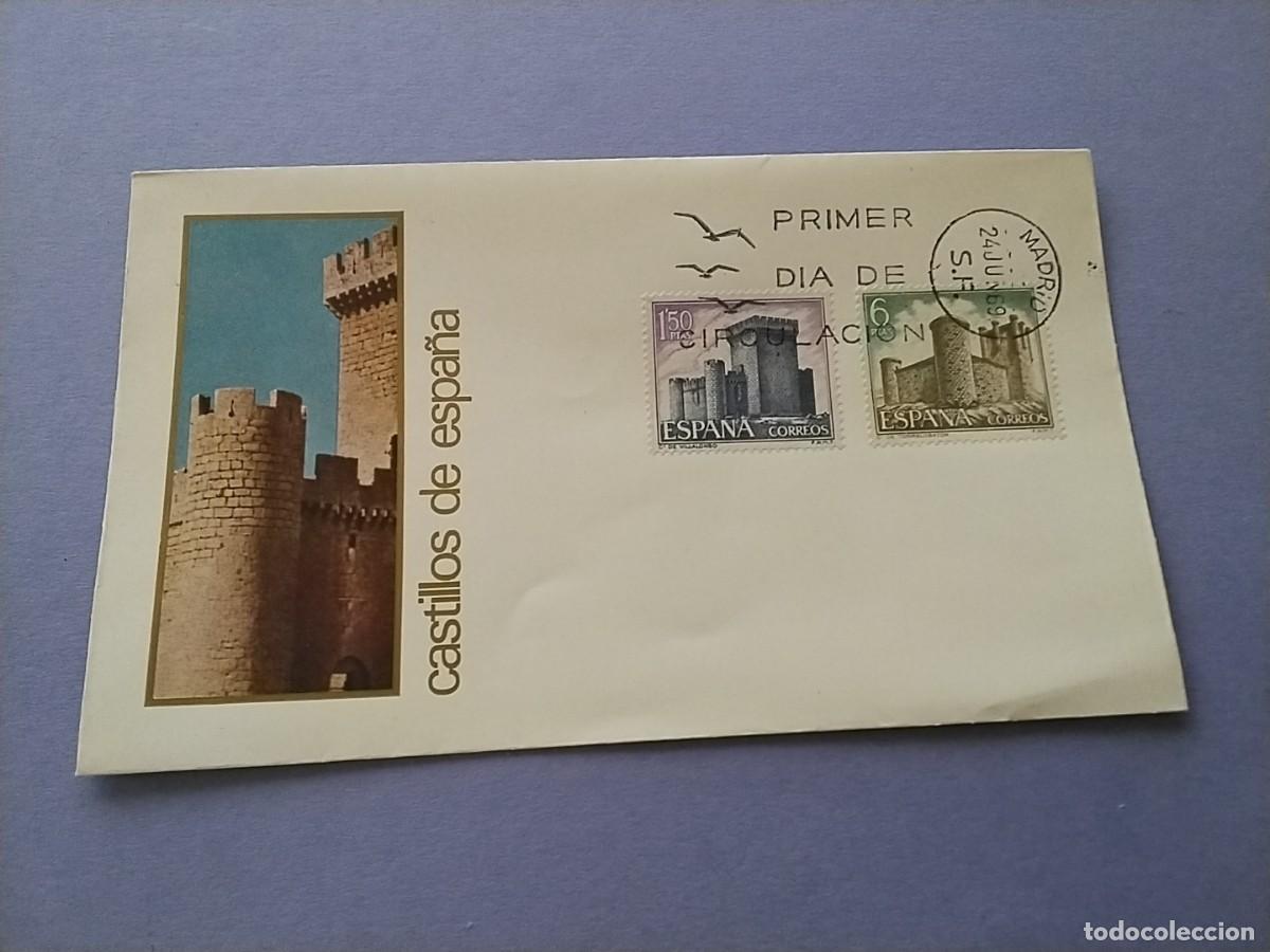 Sellos: Sobres primer dia Espa&ntilde;a Castillos