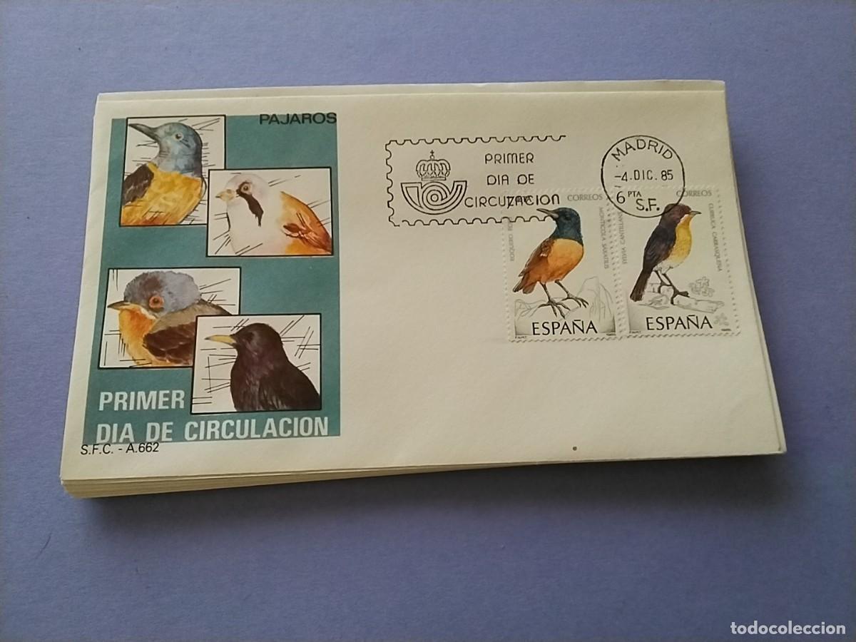 Sellos: Sobres primer dia Espa&ntilde;a Flora y Fauna
