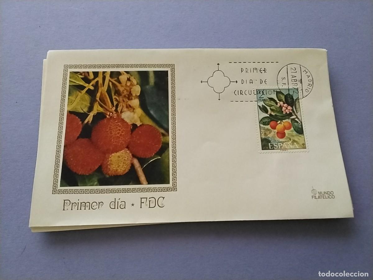 Sellos: Sobres primer dia Espa&ntilde;a Flora y Fauna
