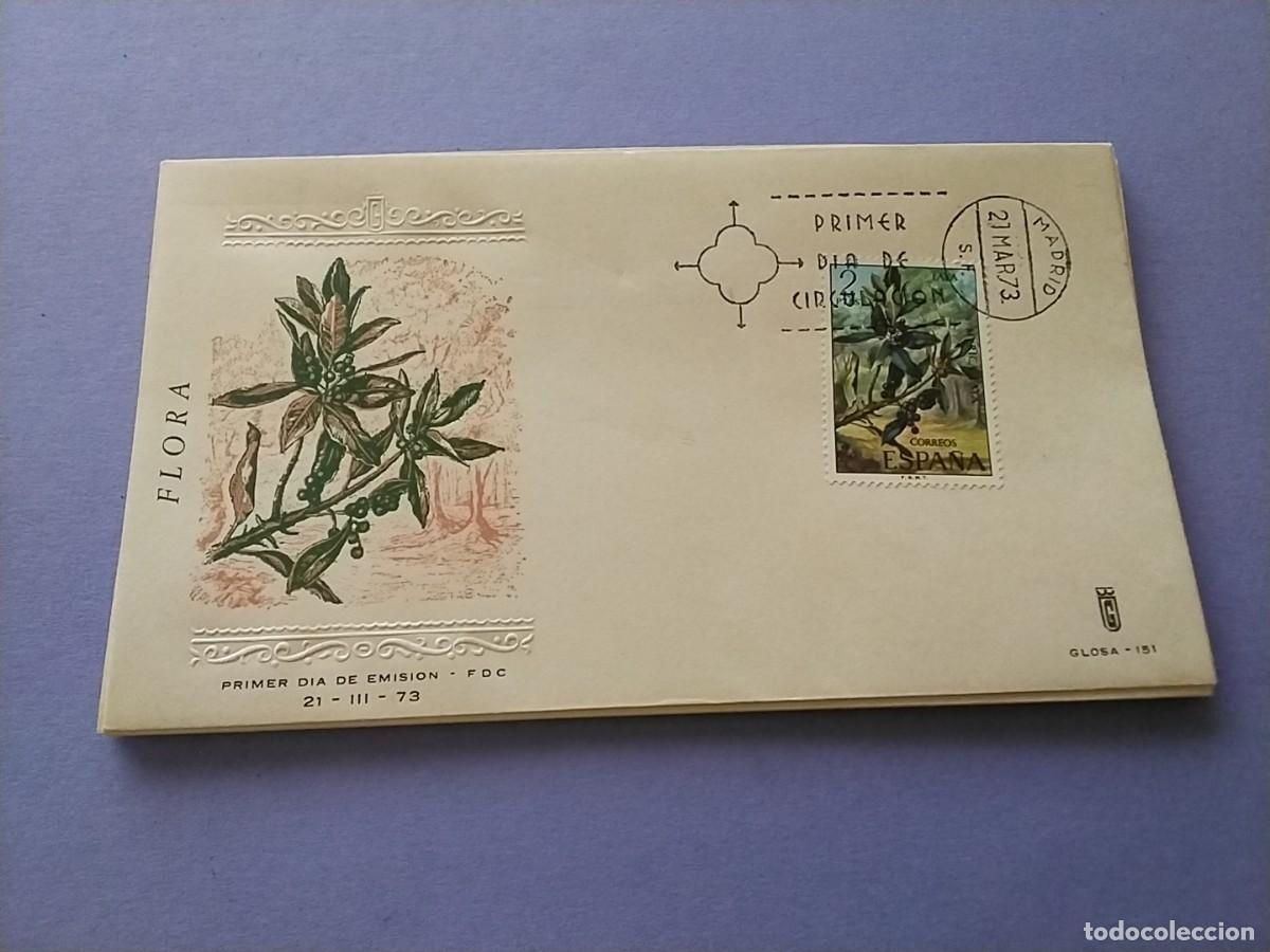 Sellos: Sobres primer dia Espa&ntilde;a Flora y Fauna