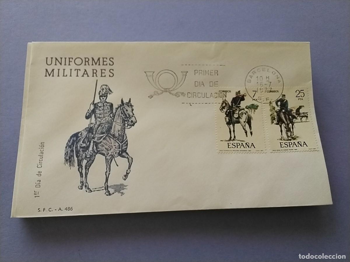 Stamps: Sobres primer dia Espa&ntilde;a Uniformes