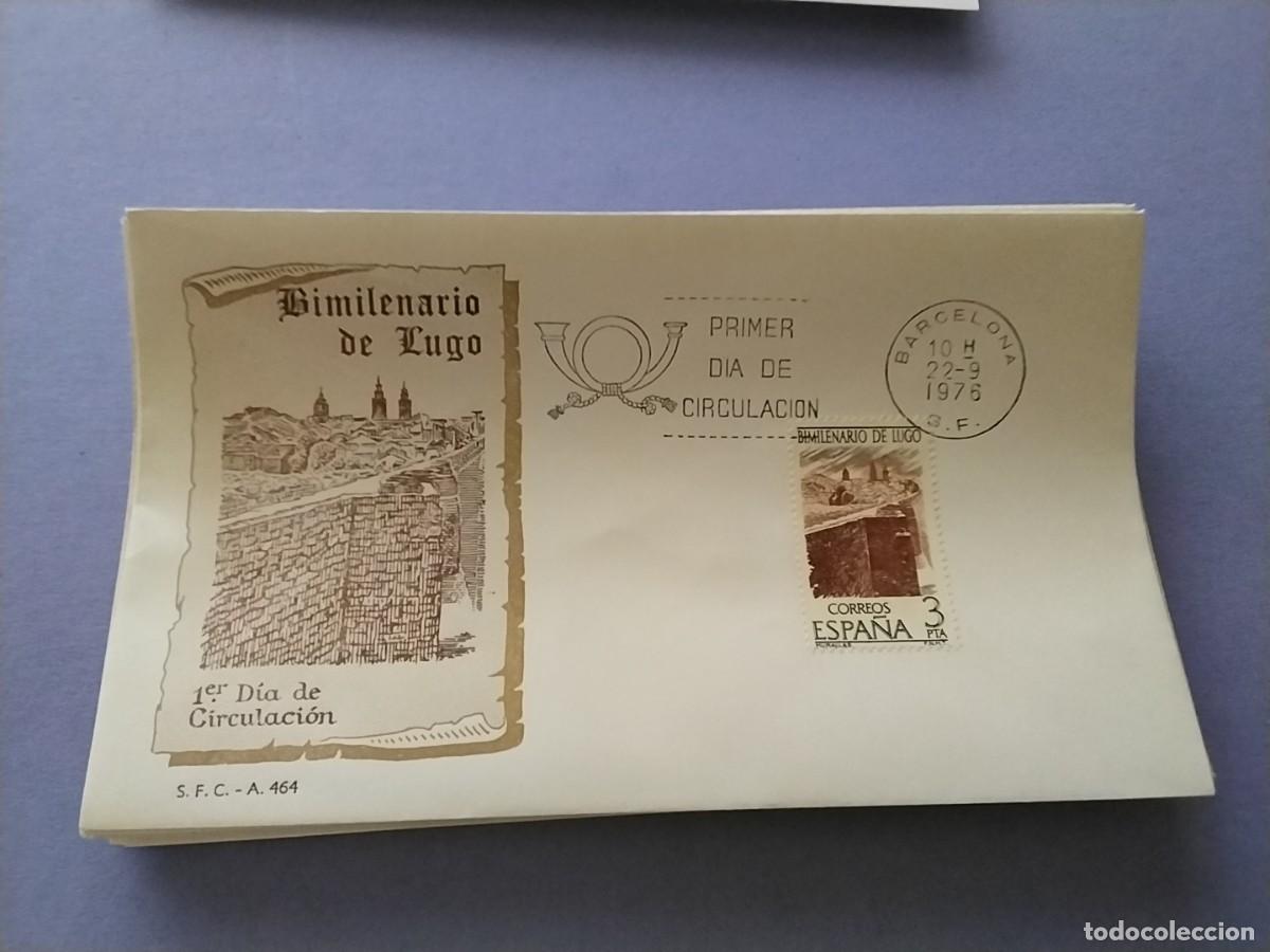 Sellos: Sobres primer dia Espa&ntilde;a Bimilenarios