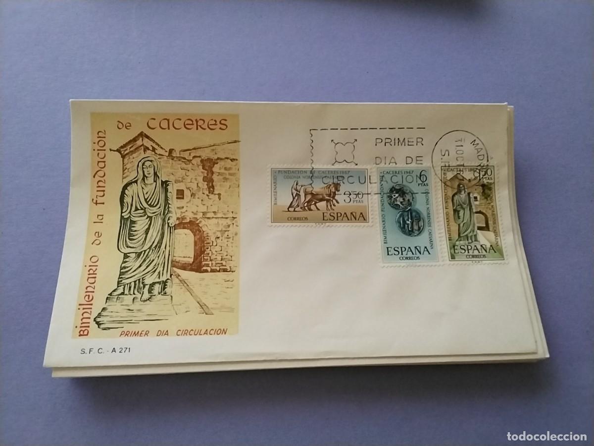 Sellos: Sobres primer dia Espa&ntilde;a Bimilenarios