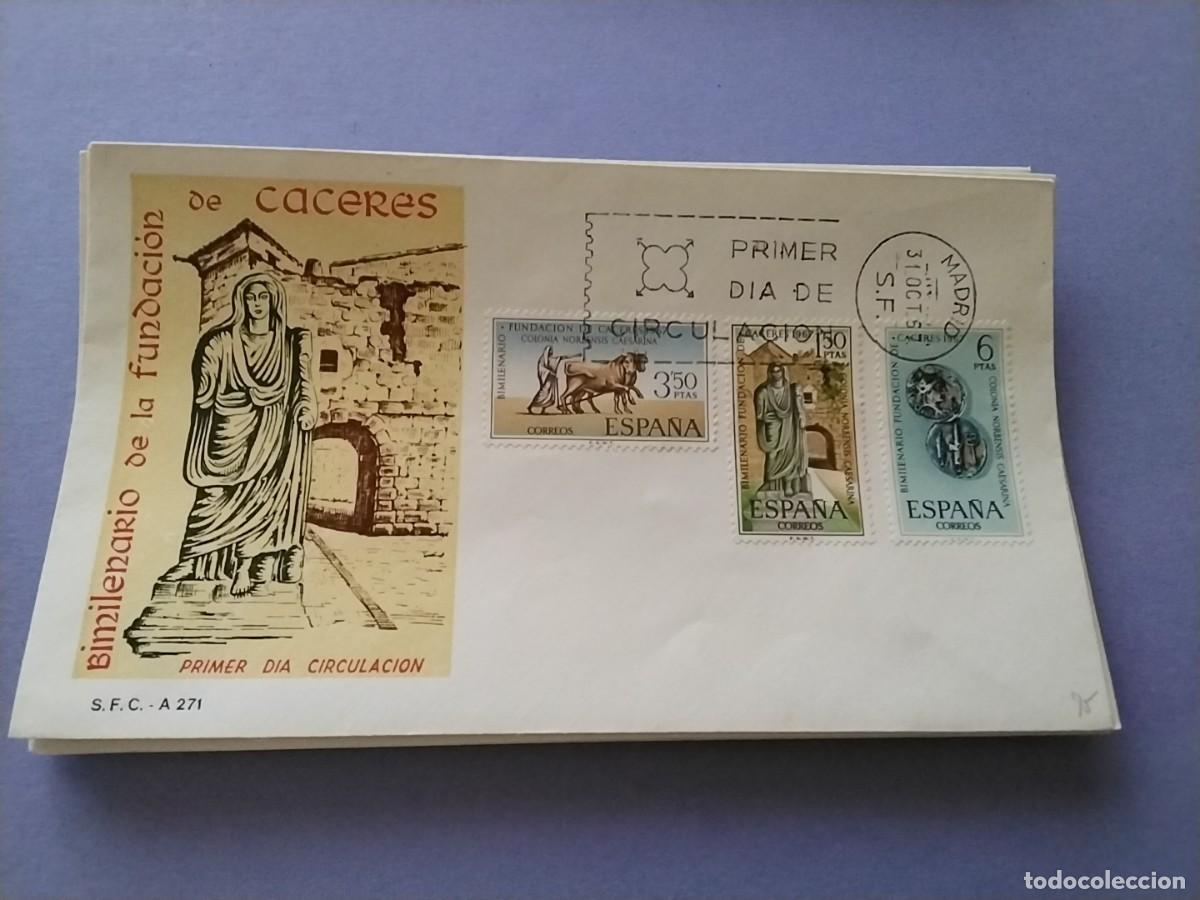 Sellos: Sobres primer dia Espa&ntilde;a Bimilenarios