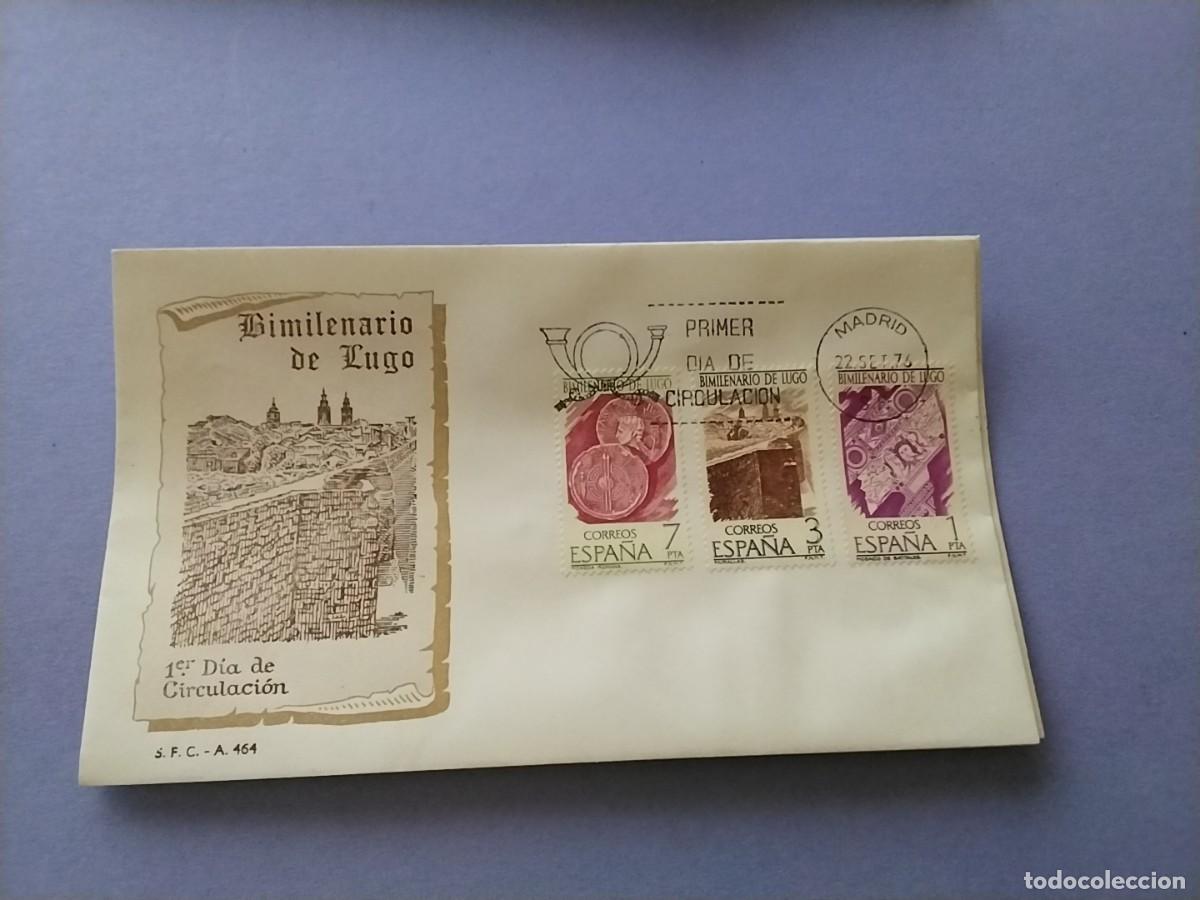Sellos: Sobres primer dia Espa&ntilde;a Bimilenarios
