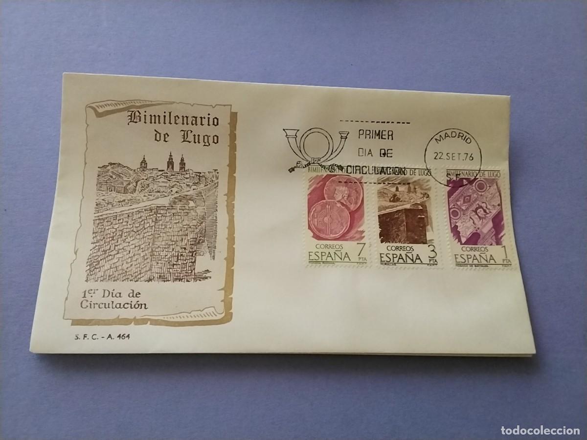 Sellos: Sobres primer dia Espa&ntilde;a Bimilenarios
