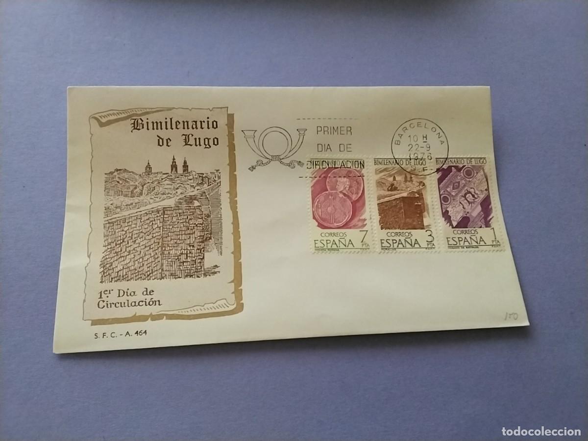 Sellos: Sobres primer dia Espa&ntilde;a Bimilenarios