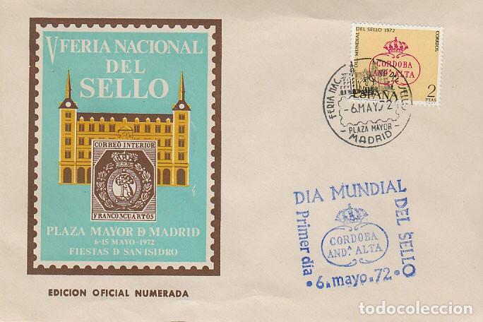 Sellos: A&Ntilde;O 1972, MADRID, PLAZA MAYOR, EDICION OFICIAL NUMERADA