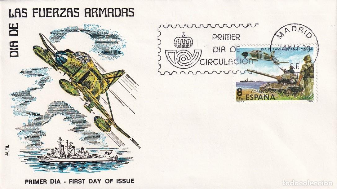 Selos: SPD Madrid 1980 en Alfil - D&iacute;a de las Fuerzas Armadas - Avi&oacute;n, tanque y acorazado