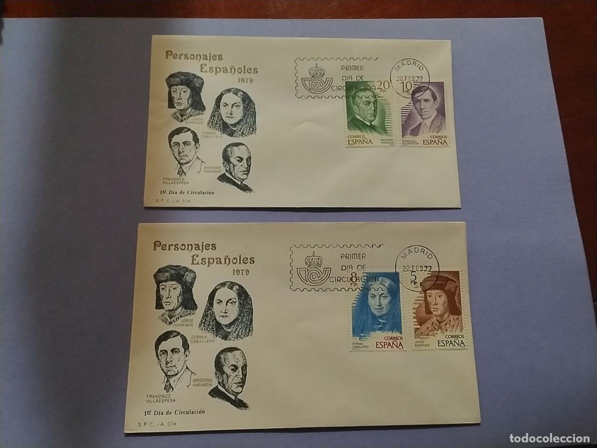 Sellos: Sobres primer dia Espa&ntilde;a Pintores