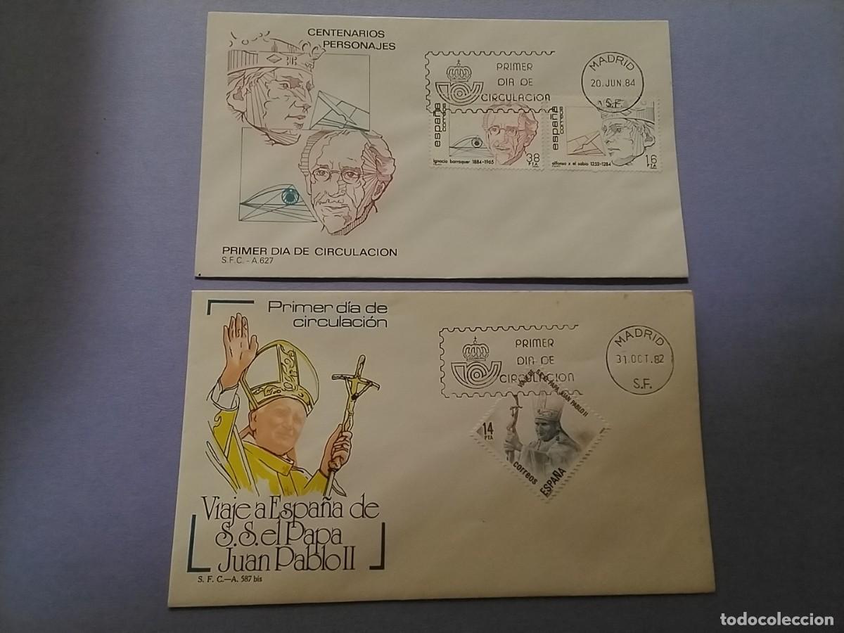 Sellos: Sobres primer dia Espa&ntilde;a Pintores