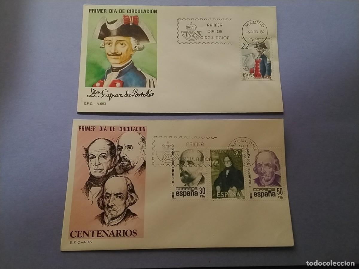 Sellos: Sobres primer dia Espa&ntilde;a Pintores