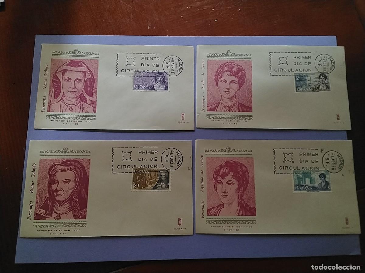 Sellos: Sobres primer dia Espa&ntilde;a variados