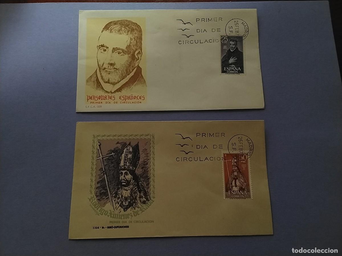 Sellos: Sobres primer dia Espa&ntilde;a variados
