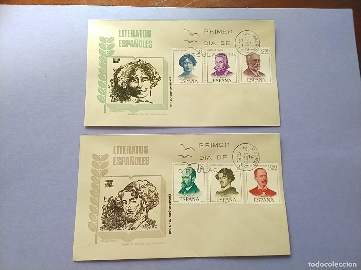 Sellos: Sobres primer dia Espa&ntilde;a variados
