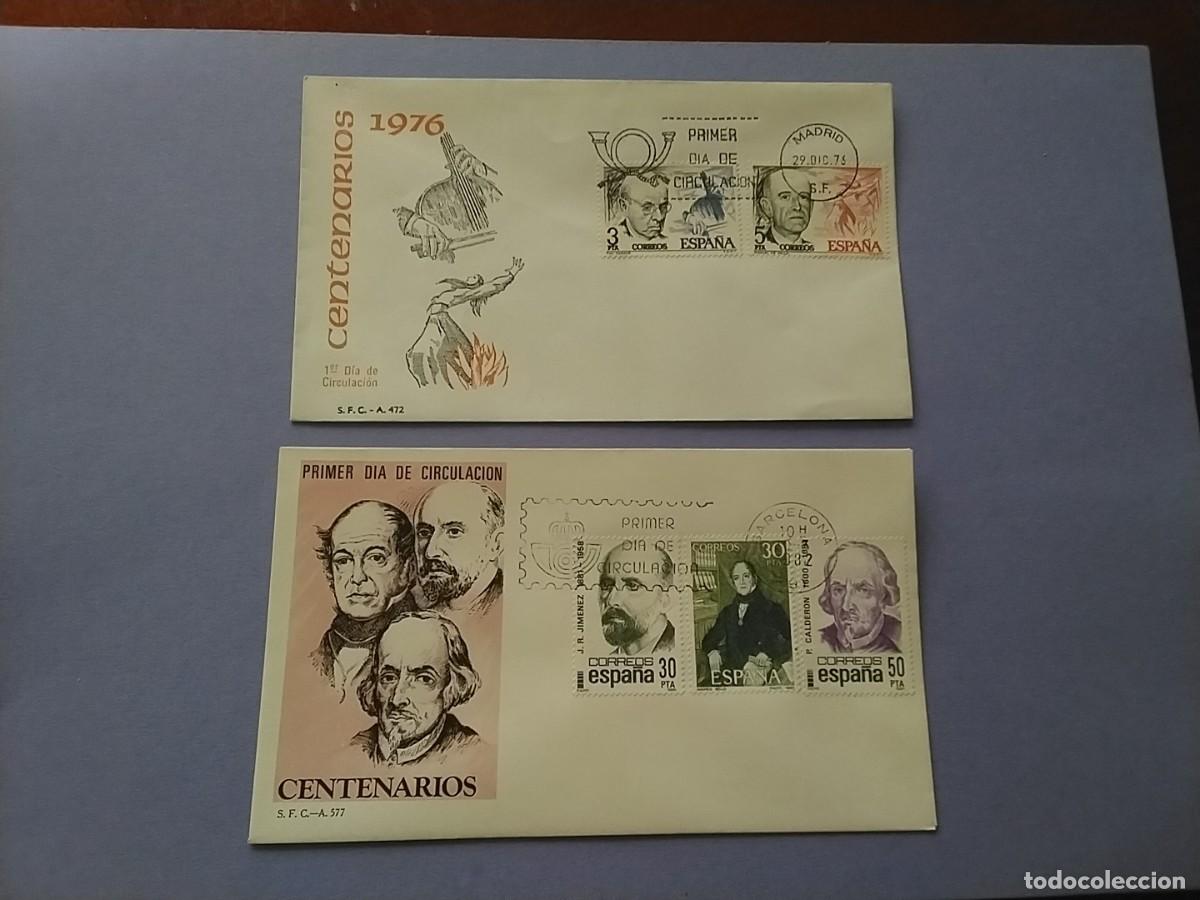 Stamps: Sobres primer dia Espa&ntilde;a variados