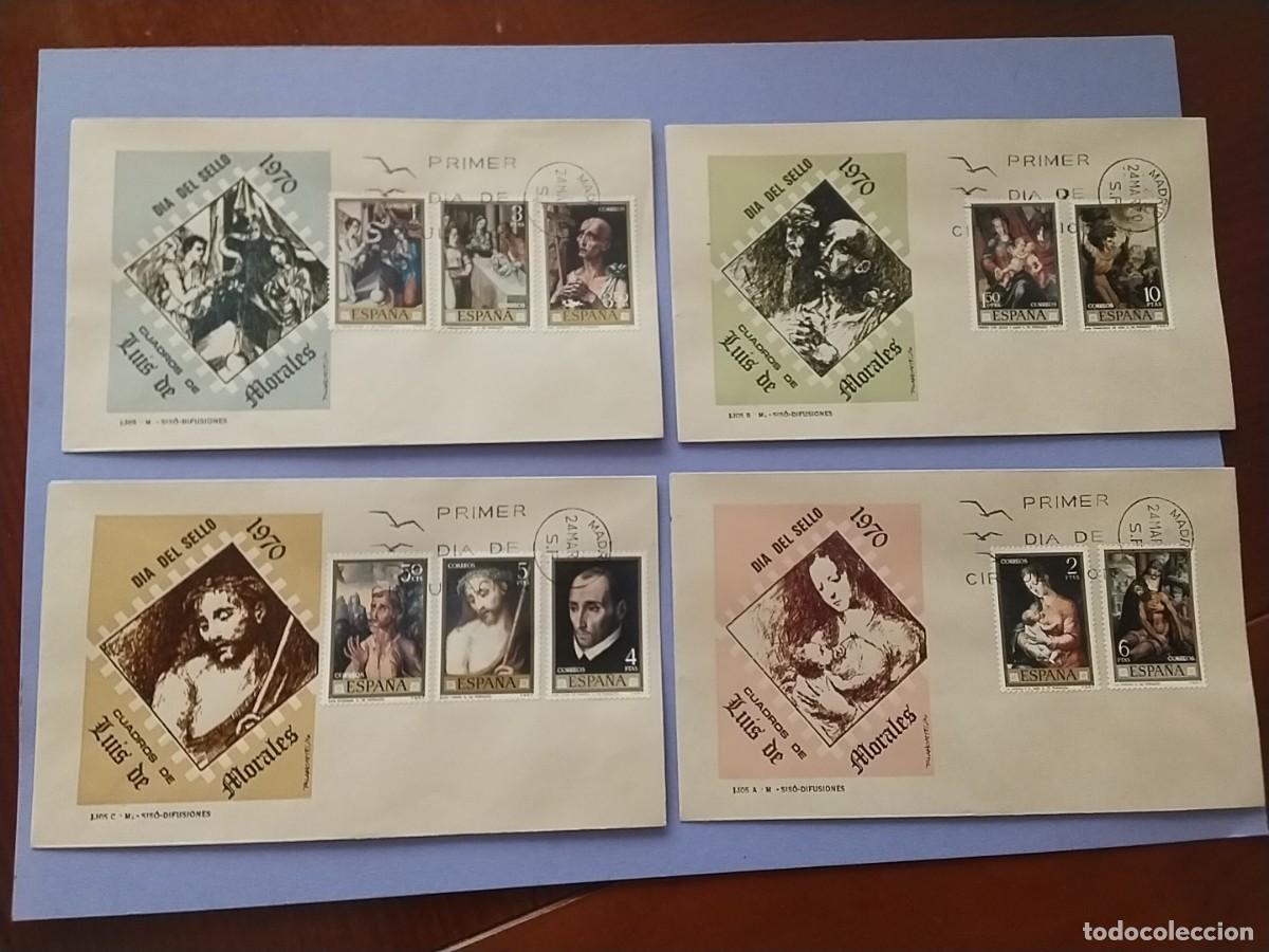 Sellos: Sobres primer dia Espa&ntilde;a variados