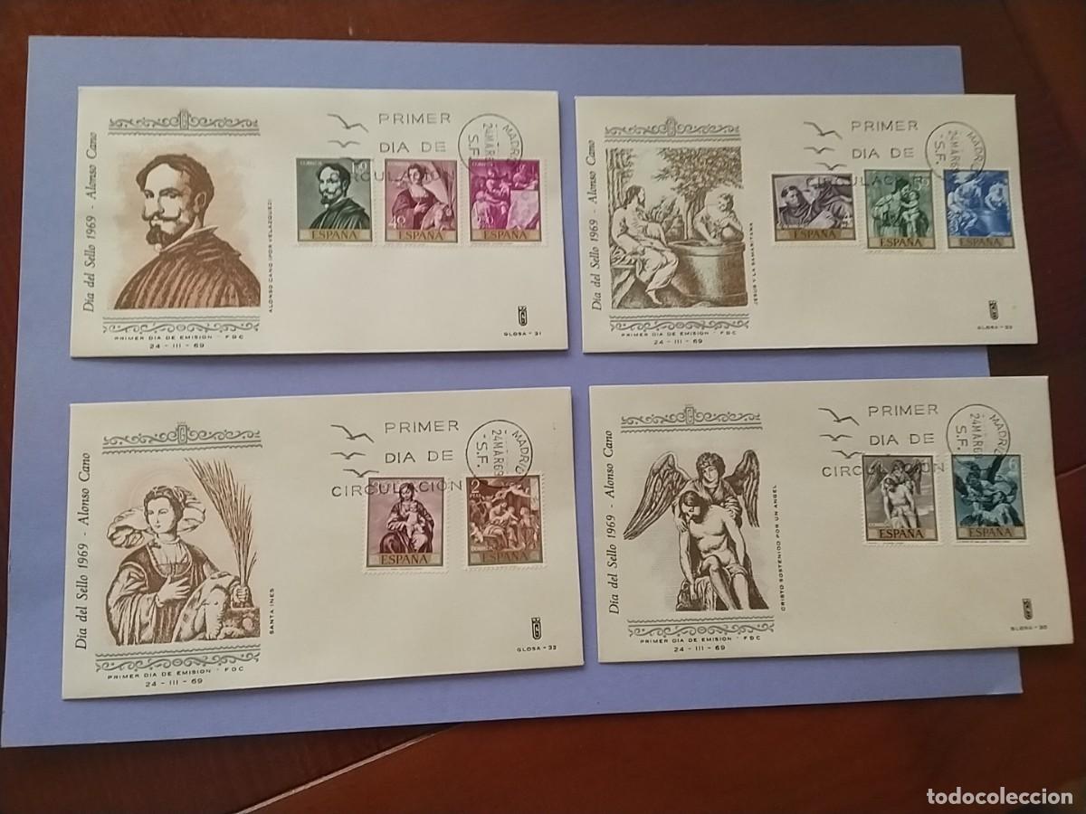 Sellos: Sobres primer dia Espa&ntilde;a variados