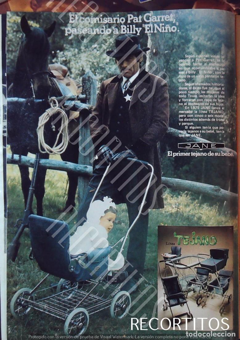 Sellos: JANE CARRITo DE BEBE ANUNCIO PUBLICIDAD wester cowboy
