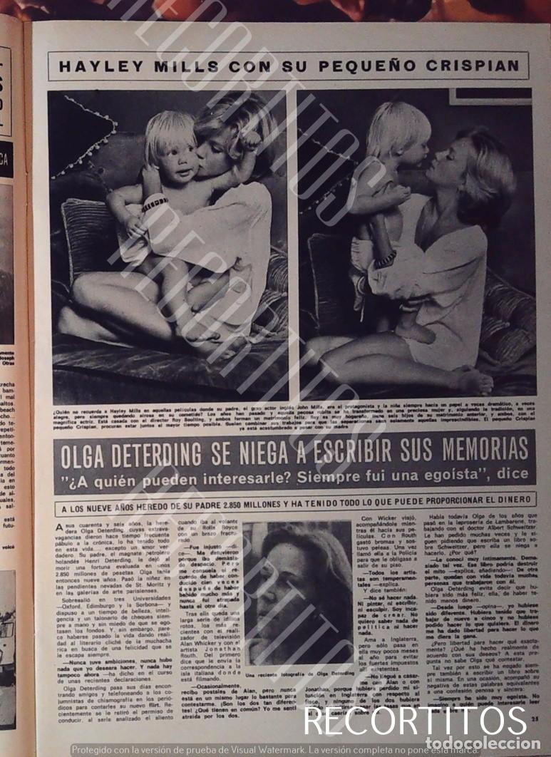 Sellos: hayley mills olga deterding