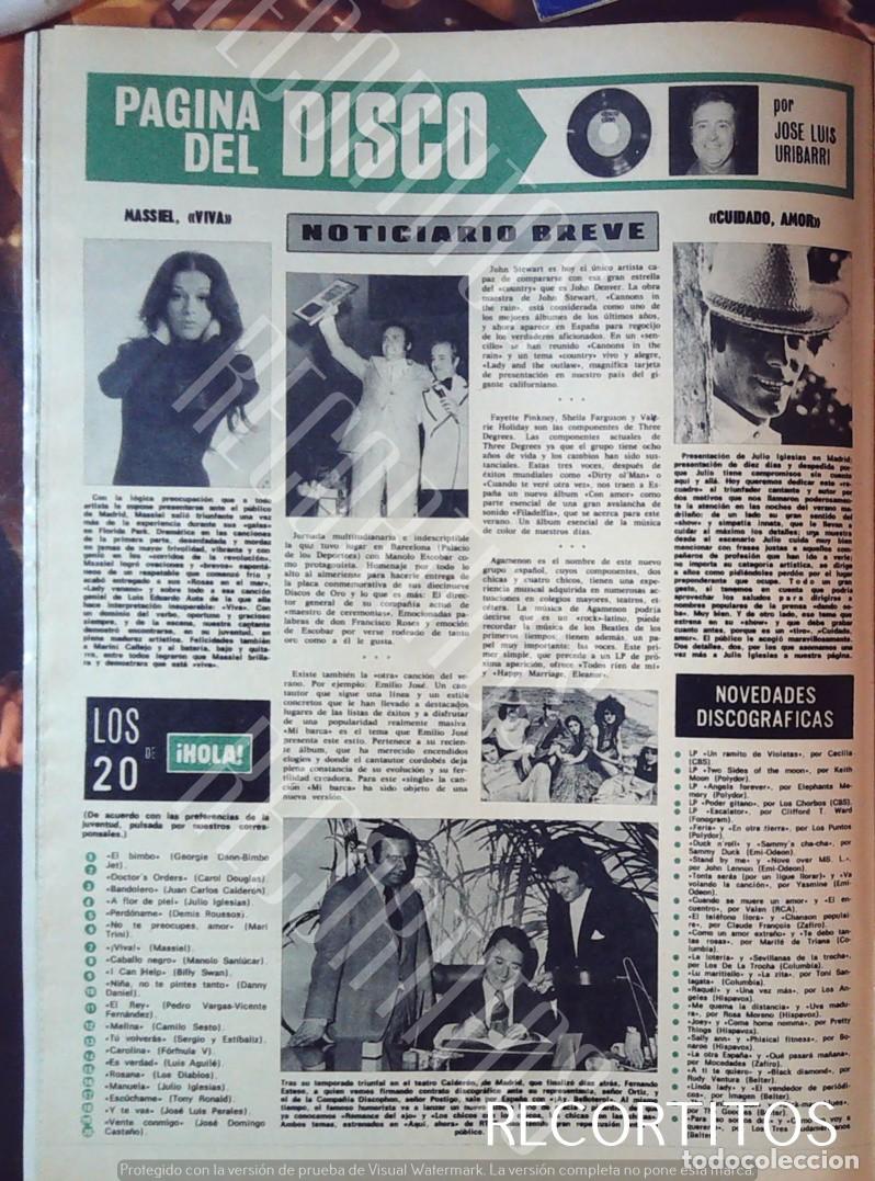Sellos: massiel fernando esteso julio iglesias agamenon manolo escobar