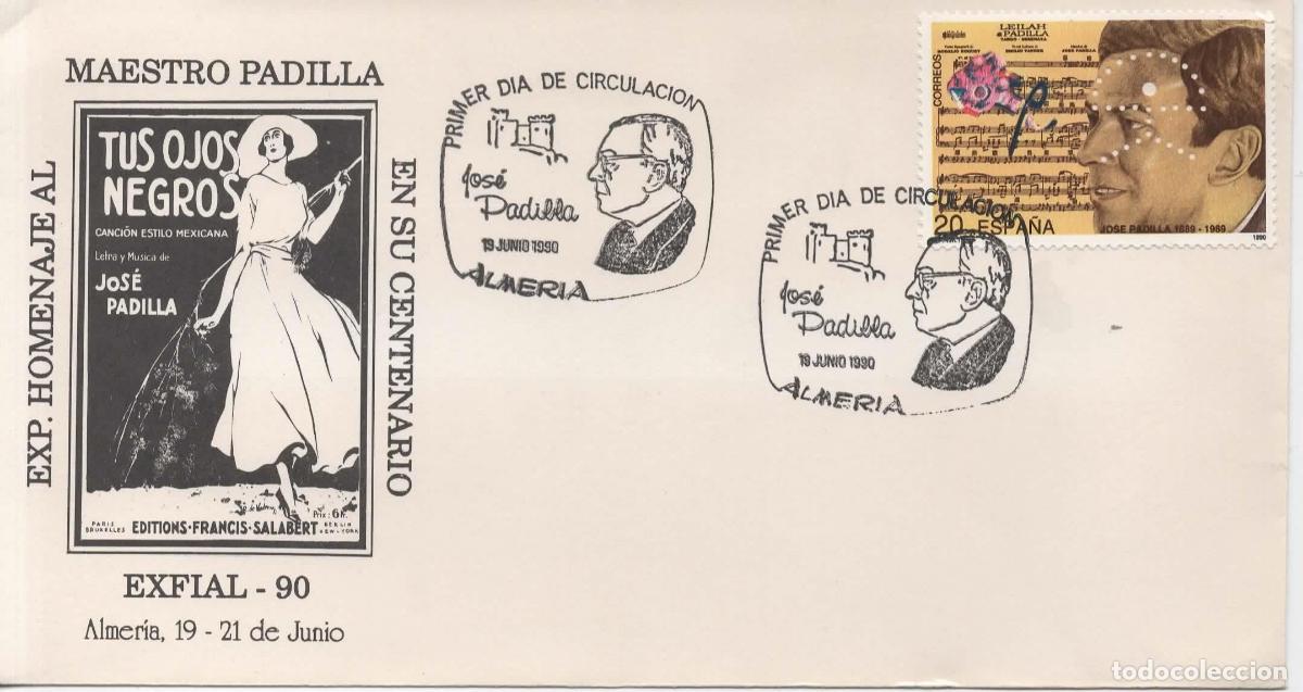 Sellos: ALMERIA MAESTRO PADILLA MUSICA PERFORADO PERFIN