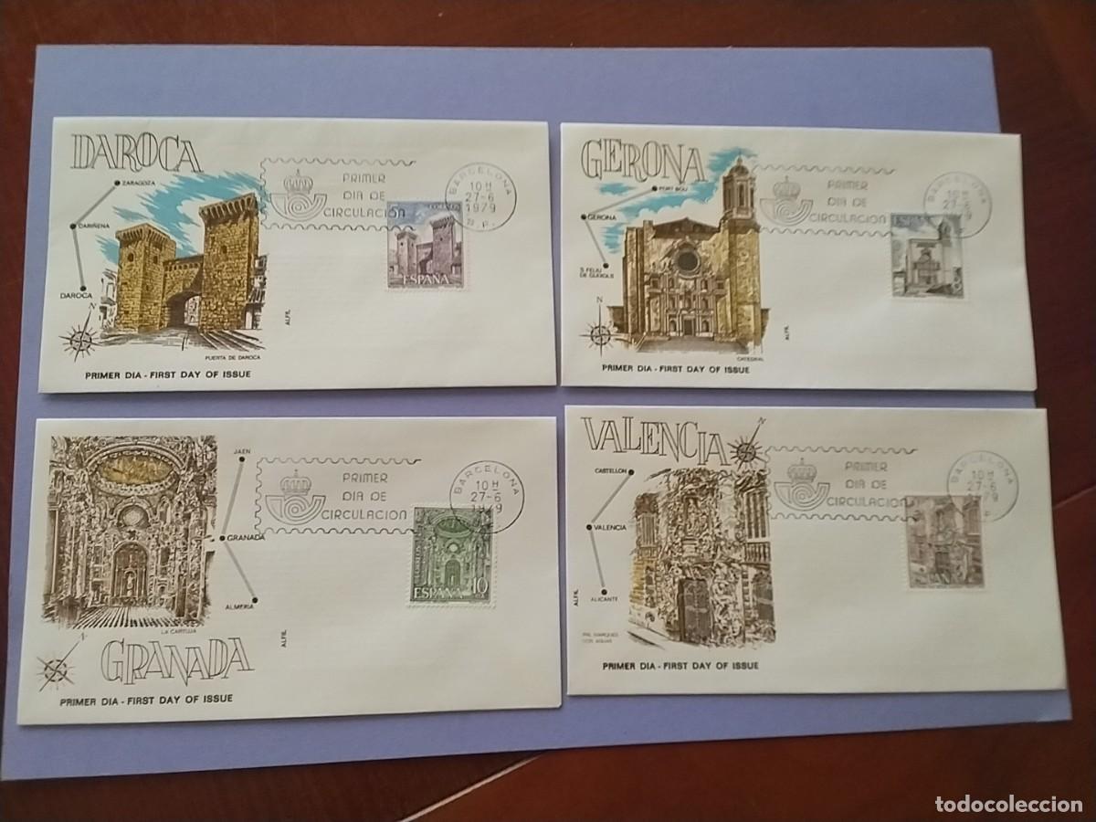 Sellos: Sobres primer dia Espa&ntilde;a Turismo