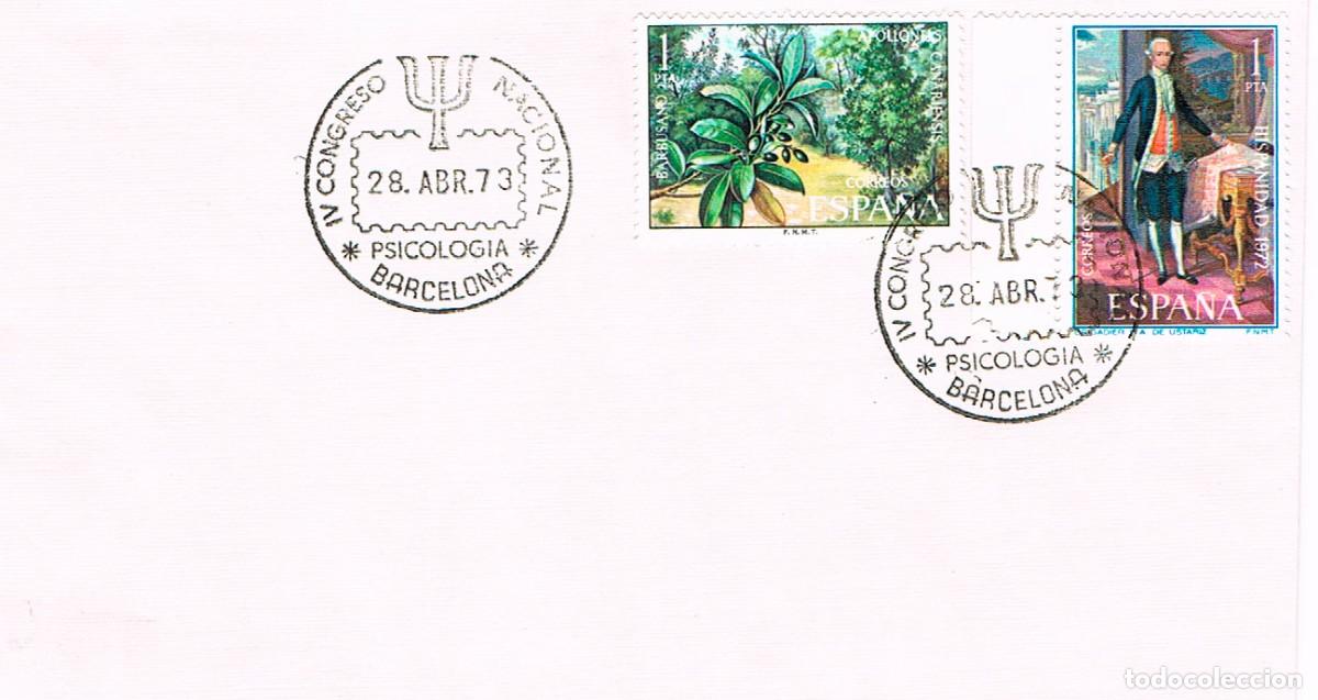 Sellos: A&Ntilde;O 1973, BARCELONA, CONGRESO NACIONAL DE PSICOLOGIA, Medicina