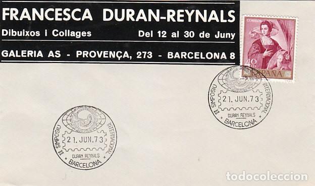 Sellos: A&Ntilde;O 1973, BARCELONA, SIMPOSIO DURAN-REYNALS