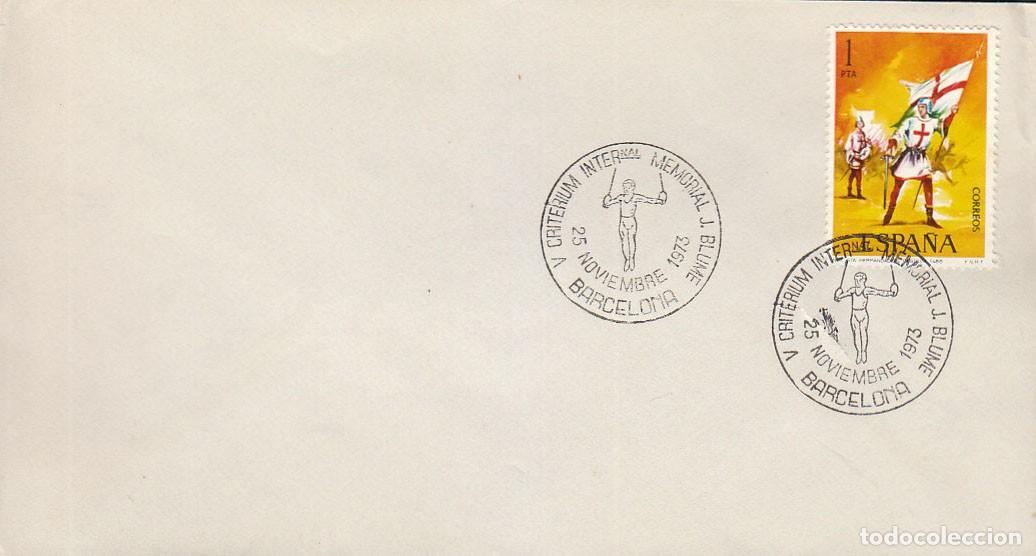 Sellos: A&Ntilde;O 1973, BARCELONA, CAMPEONATO DE ATLETISMO, MEMORIAL JOAQUIN BLUME
