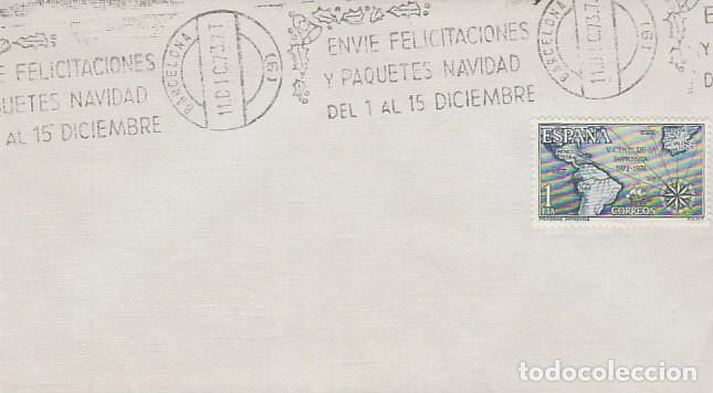 Sellos: A&Ntilde;O 1973, ENVIE FELICITACIONES Y PAQUETES DE NAVIDAD DEL 1 AL 15 DE DICIEMBRE, RODILLO