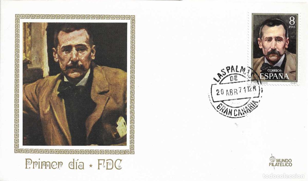 Sellos: BENITO PEREZ GALDOS CENTENARIO DE CELEBRIDADES 1971 (EDIFIL 2029) EN SPD MUNDO FILATELICO LAS PALMAS