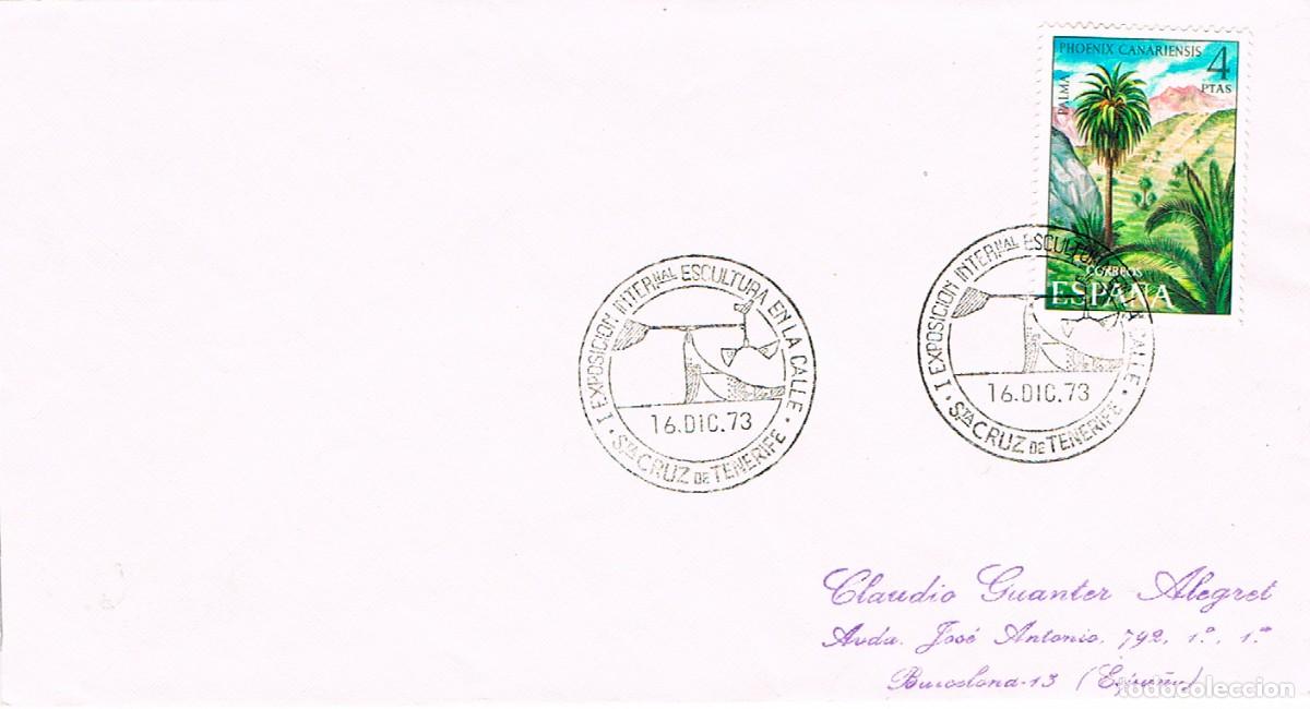 Briefmarken: A&Ntilde;O 1973, SANTA CRUZ DE TENERIFE, ESCULTURA EN LA CALLE