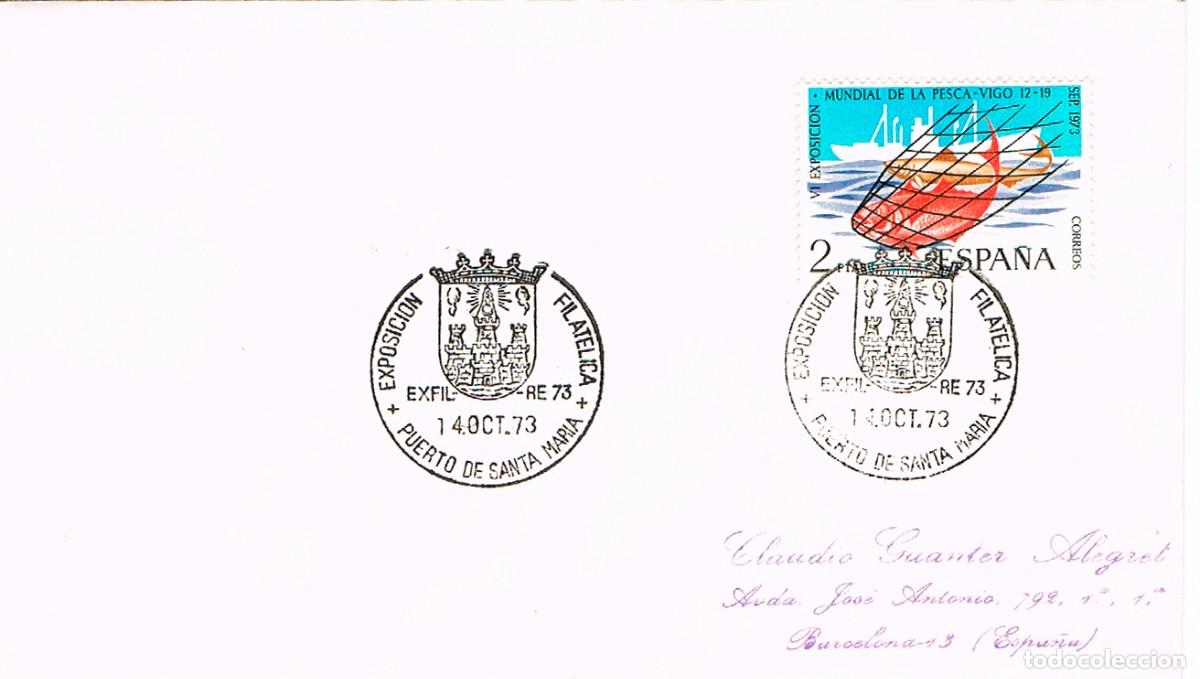 Sellos: A&Ntilde;O 1973, PUERTO DE SANTA MARIA, ESCUDO