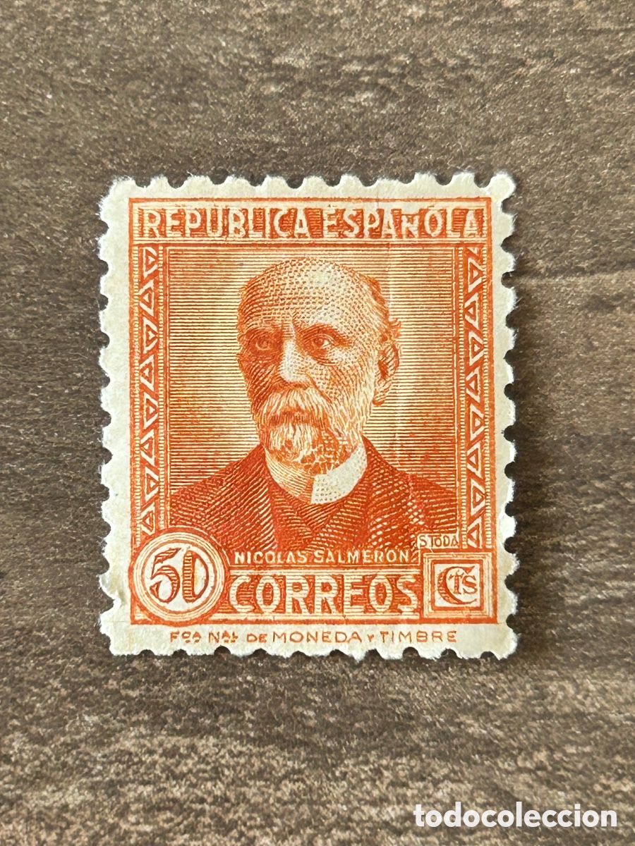 Sellos: Edifil 661.Espa&ntilde;a a&ntilde;o 1931.