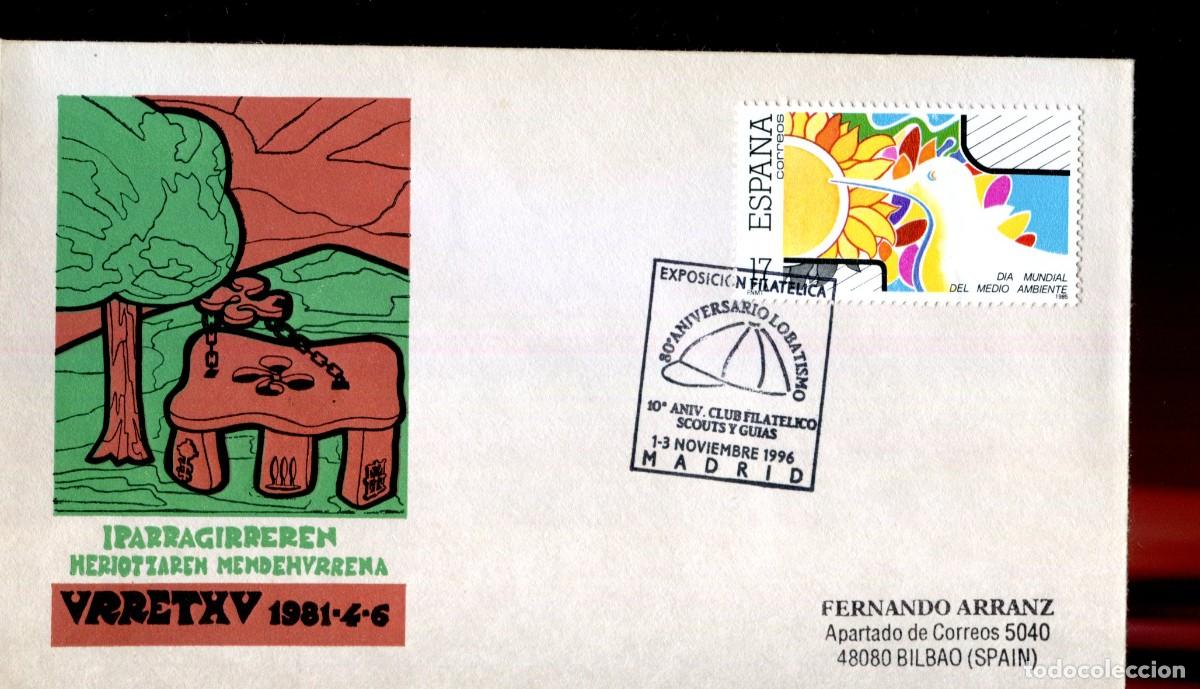 Sellos: 1996 MADRID - EXPO FILATELICA SCOUTS Y GUIAS