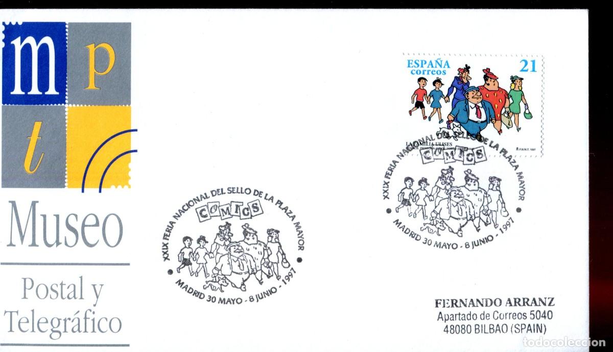 Sellos: 1997 MADRID - XXIX FERIA NACIONAL DEL SELLO DE LA PLAZA MAYOR COMICS