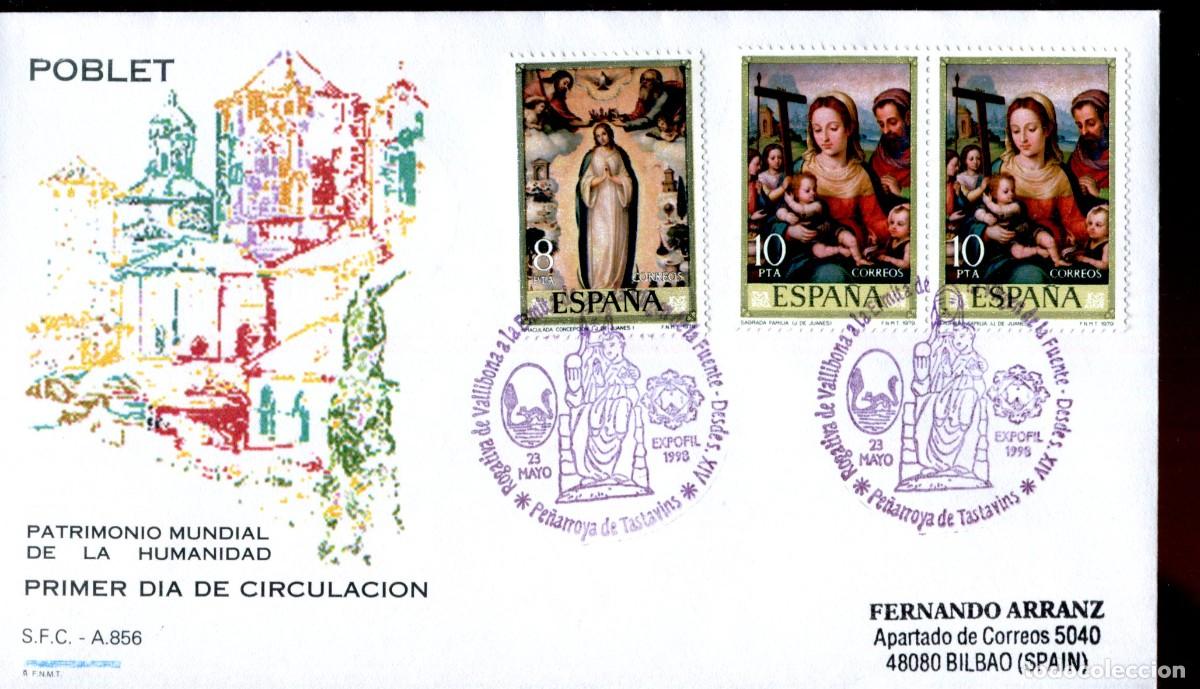 Sellos: 1998 PE&Ntilde;ARROYA DE TASTAVINS - ROGATIVA DE VALLIBONA A LA ERMITA DE LA FUENTE