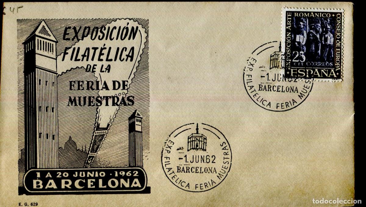 Sellos: 1962. EXPOSICION FILATELICA DE LA FERIA DE MUESTRAS. BARCELONA.