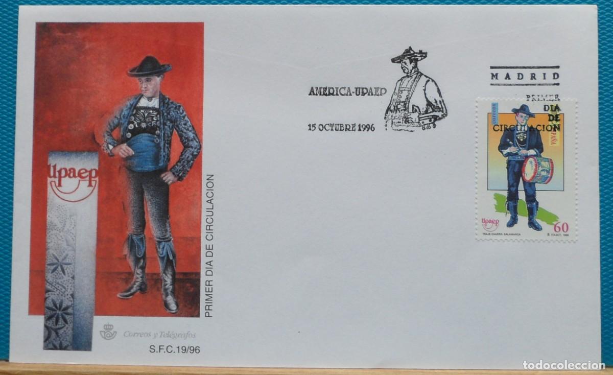 Sellos: 1996-ESPA&Ntilde;A-SOBRES PRIMER DIA-VER FOTOS-N&ordm;3452-AMERICA-UPAEP
