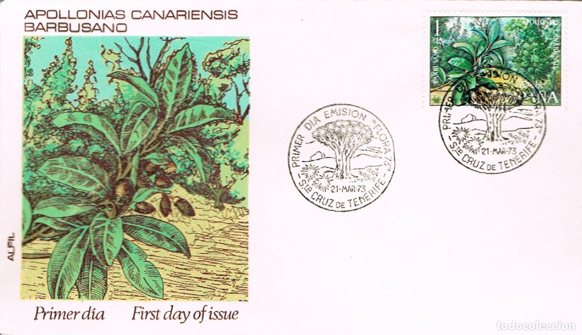 Sellos: EDIFIL 2120, BARBUSANO, PRIMER DIA ESPECIAL DE SANTA CRUZ DE TENERIFE DE 21-3-1973 SOBRE DE ALFIL