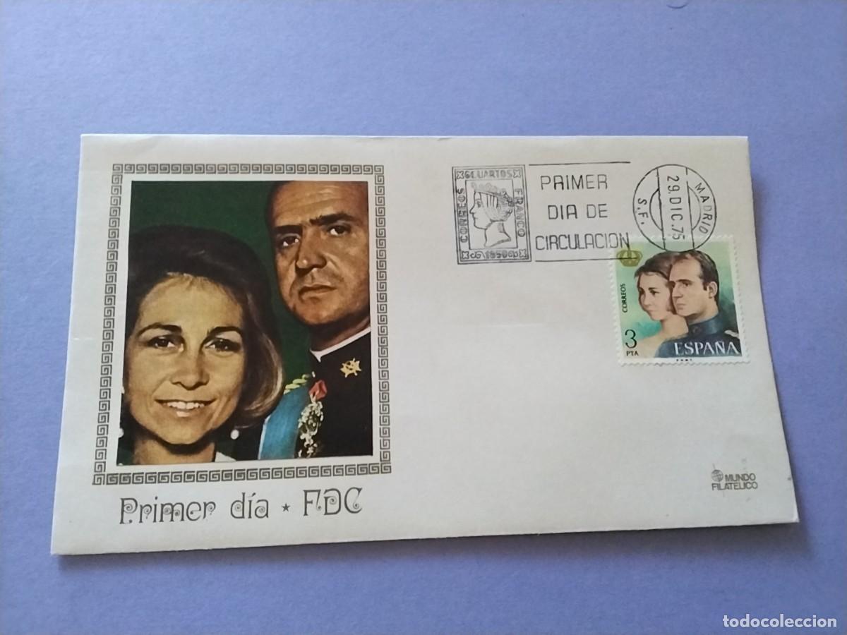 Sellos: Sobres primer dia Espa&ntilde;a Basica Reyes