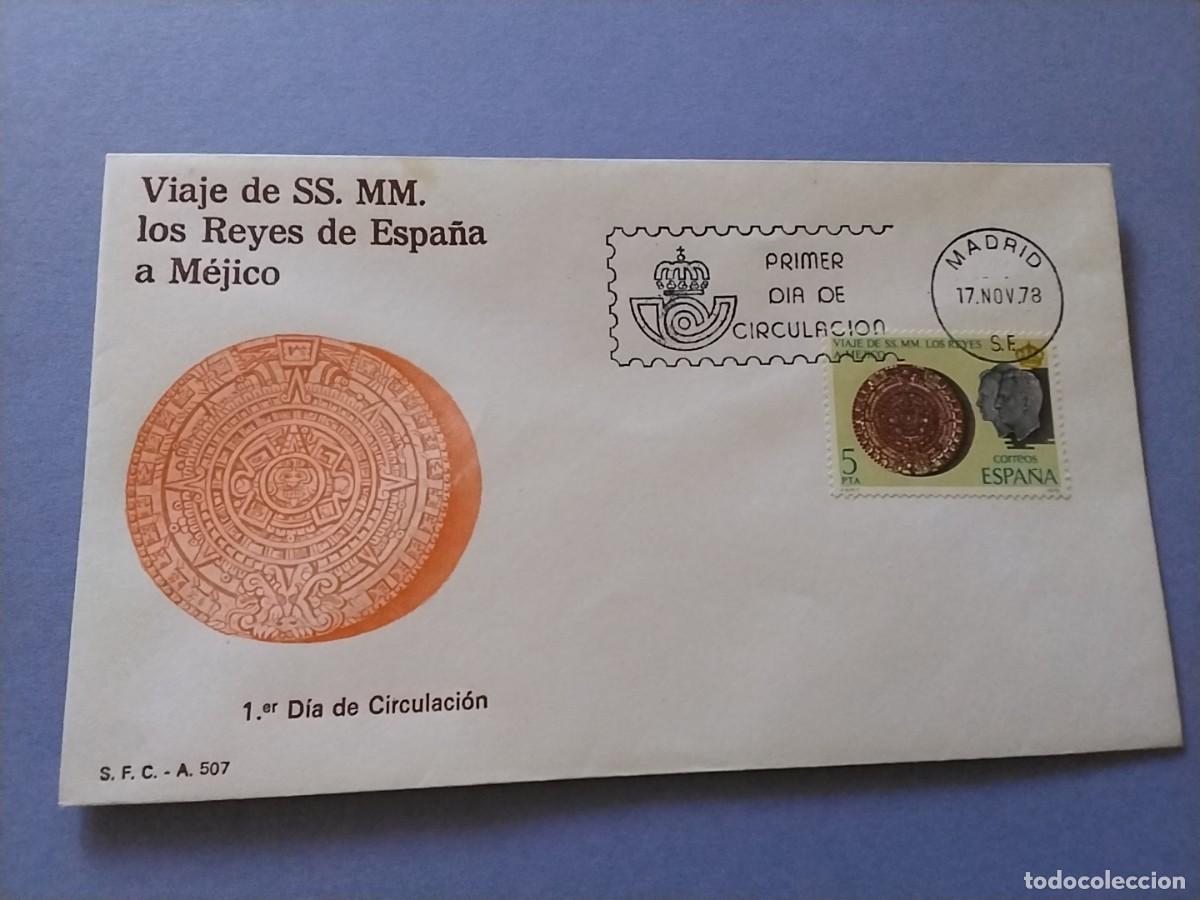 Sellos: Sobres primer dia Espa&ntilde;a Basica Reyes