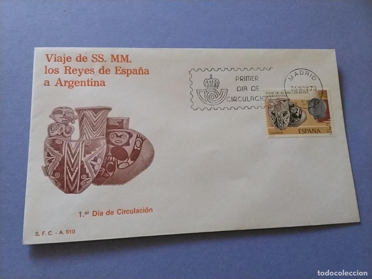 Sellos: Sobres primer dia Espa&ntilde;a Basica Reyes