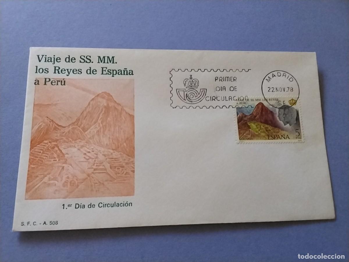 Sellos: Sobres primer dia Espa&ntilde;a Basica Reyes