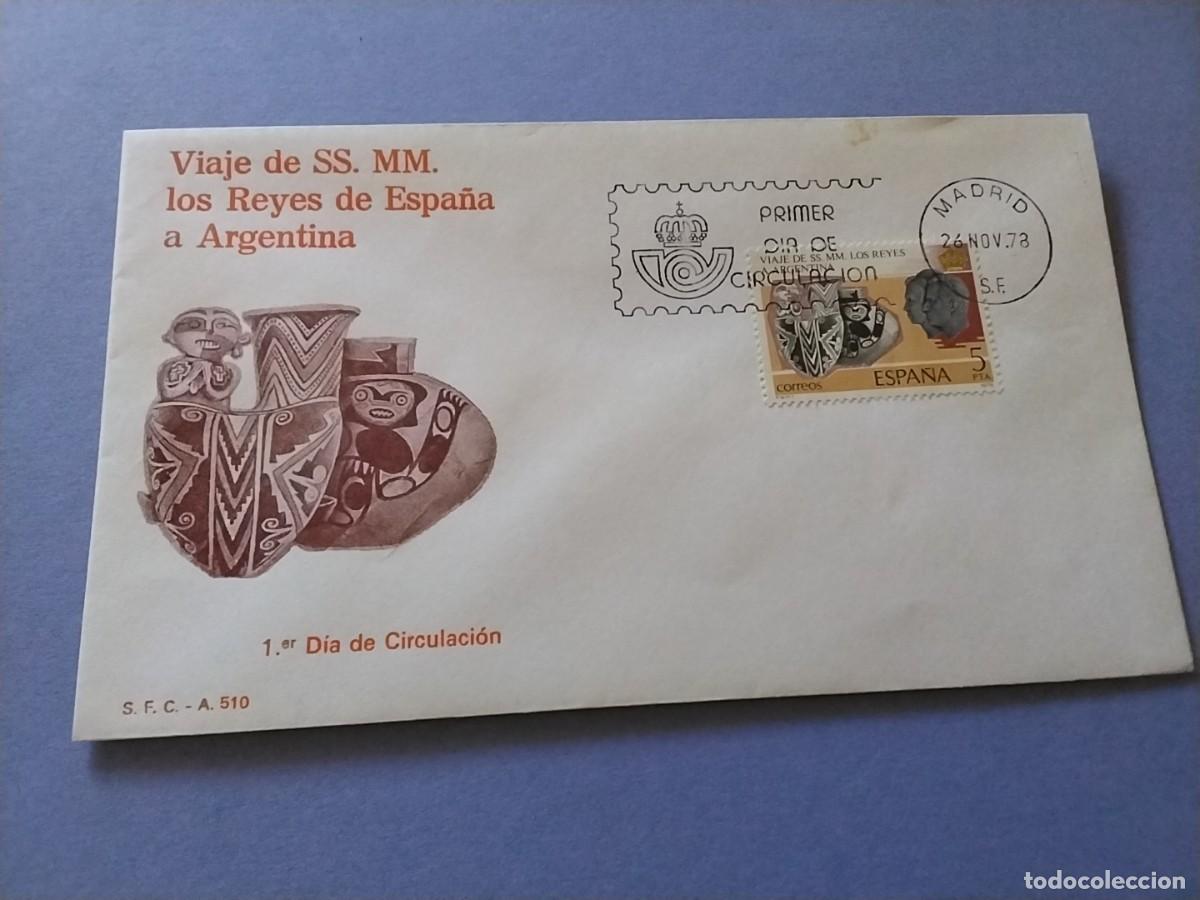 Sellos: Sobres primer dia Espa&ntilde;a Basica Reyes