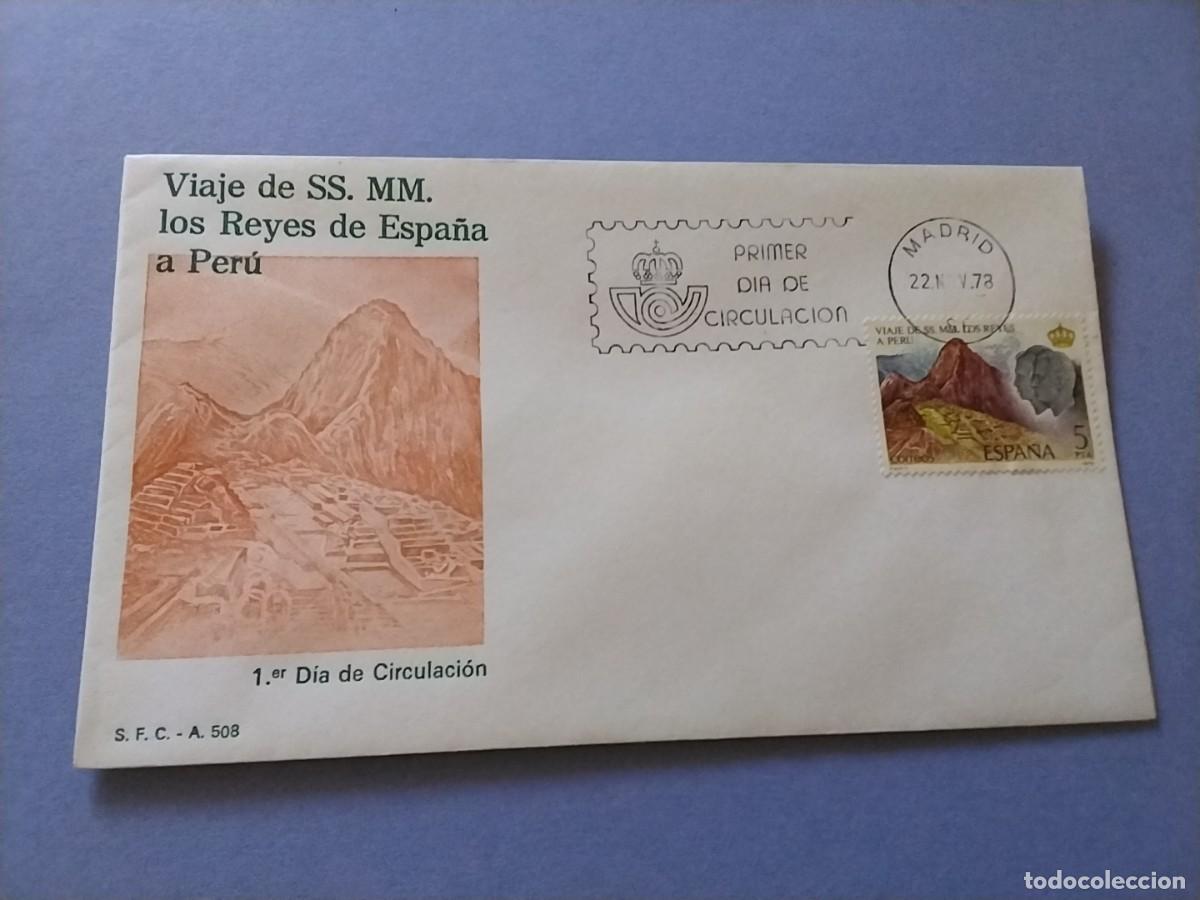 Sellos: Sobres primer dia Espa&ntilde;a Basica Reyes