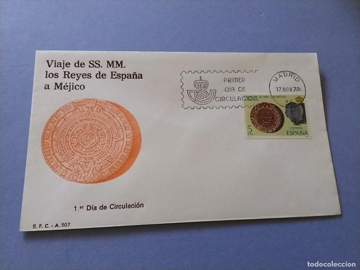Sellos: Sobres primer dia Espa&ntilde;a Basica Reyes