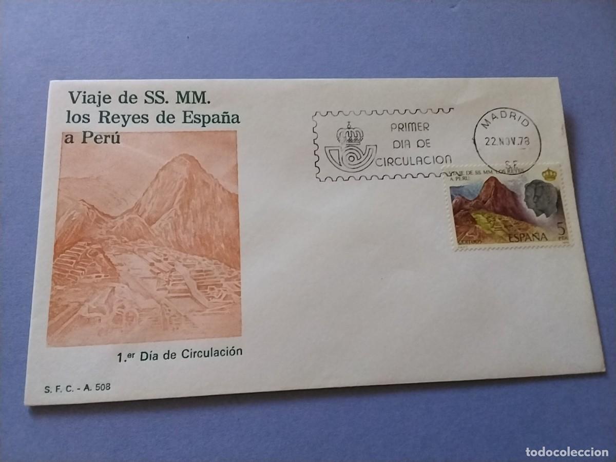 Sellos: Sobres primer dia Espa&ntilde;a Basica Reyes