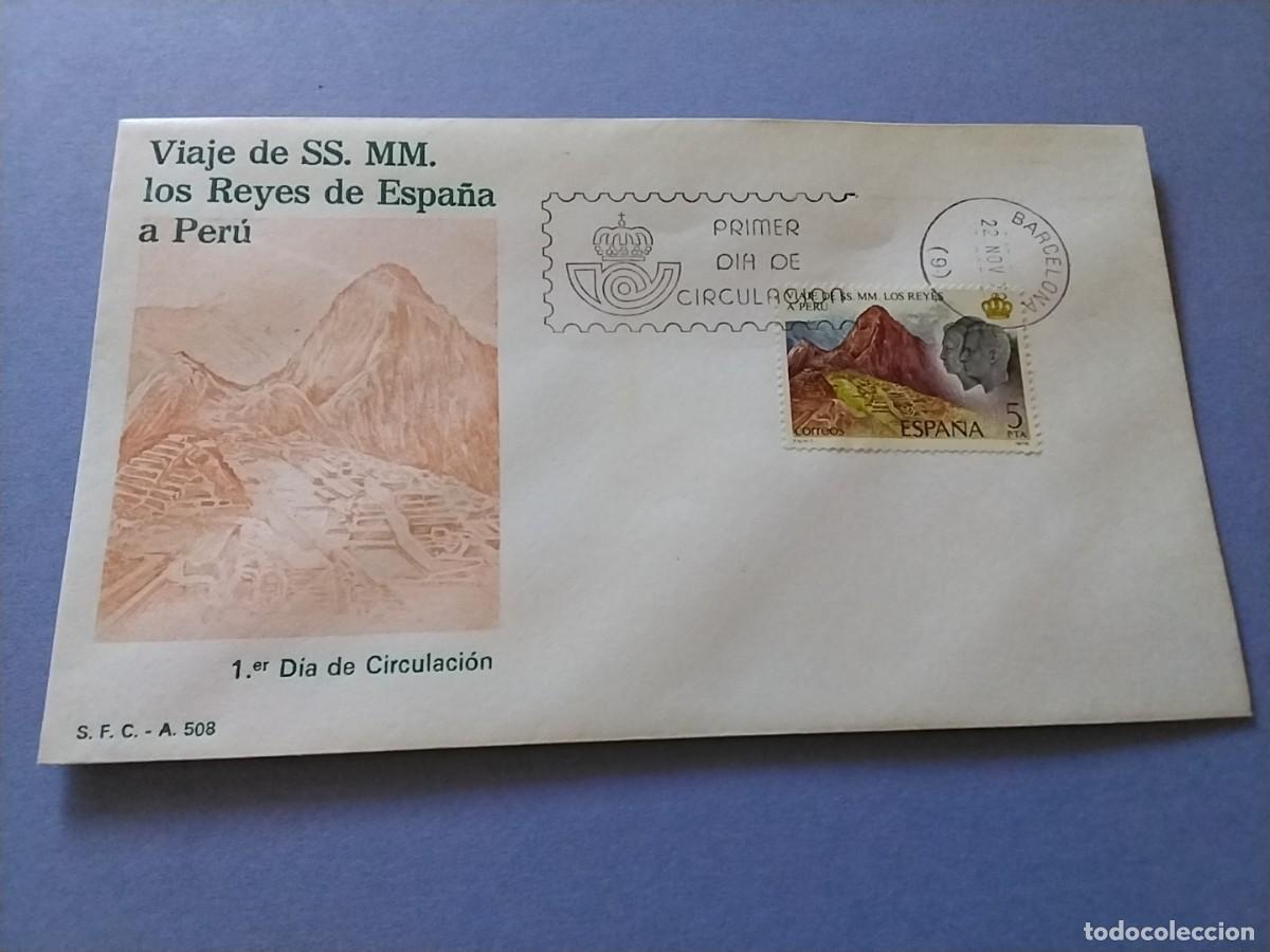 Sellos: Sobres primer dia Espa&ntilde;a Basica Reyes
